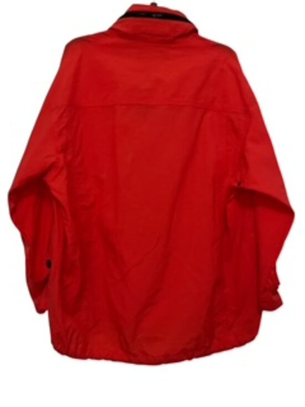 Chaus Sport Red‎ Nylon Windbreaker With hood  Men’s Size Large Zip front - Picture 3 of 12